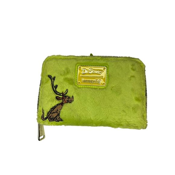 Loungefly The Grinch Zip Wallet - Picture 2 of 3